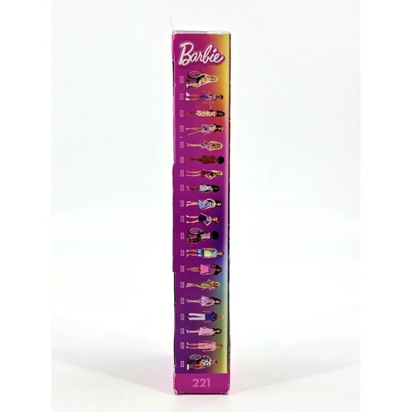 65th Anniversary Barbie Fashionistas Doll #221 Wearing Red Dress & Accessories - Picture 5 of 14